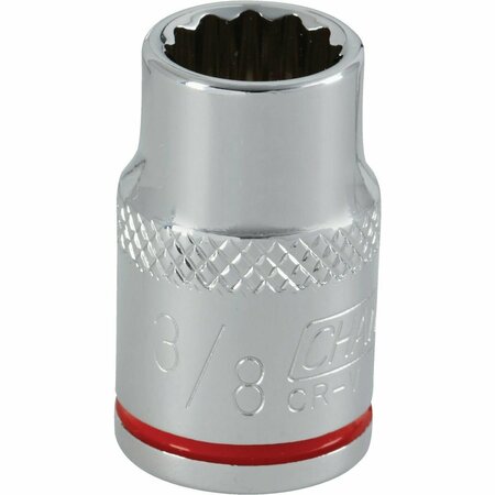 CHANNELLOCK 3/8 In. Drive 3/8 In. 12-Point Shallow Standard Socket 305162